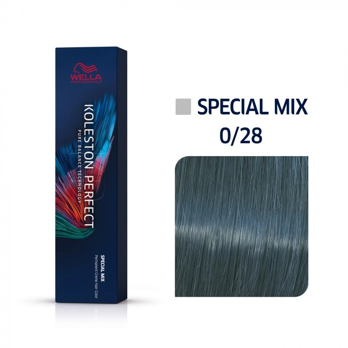 Wella Koleston Perfect Me+ Hajfesték - 0/28 - 60ml - Kékes Matt képe 1